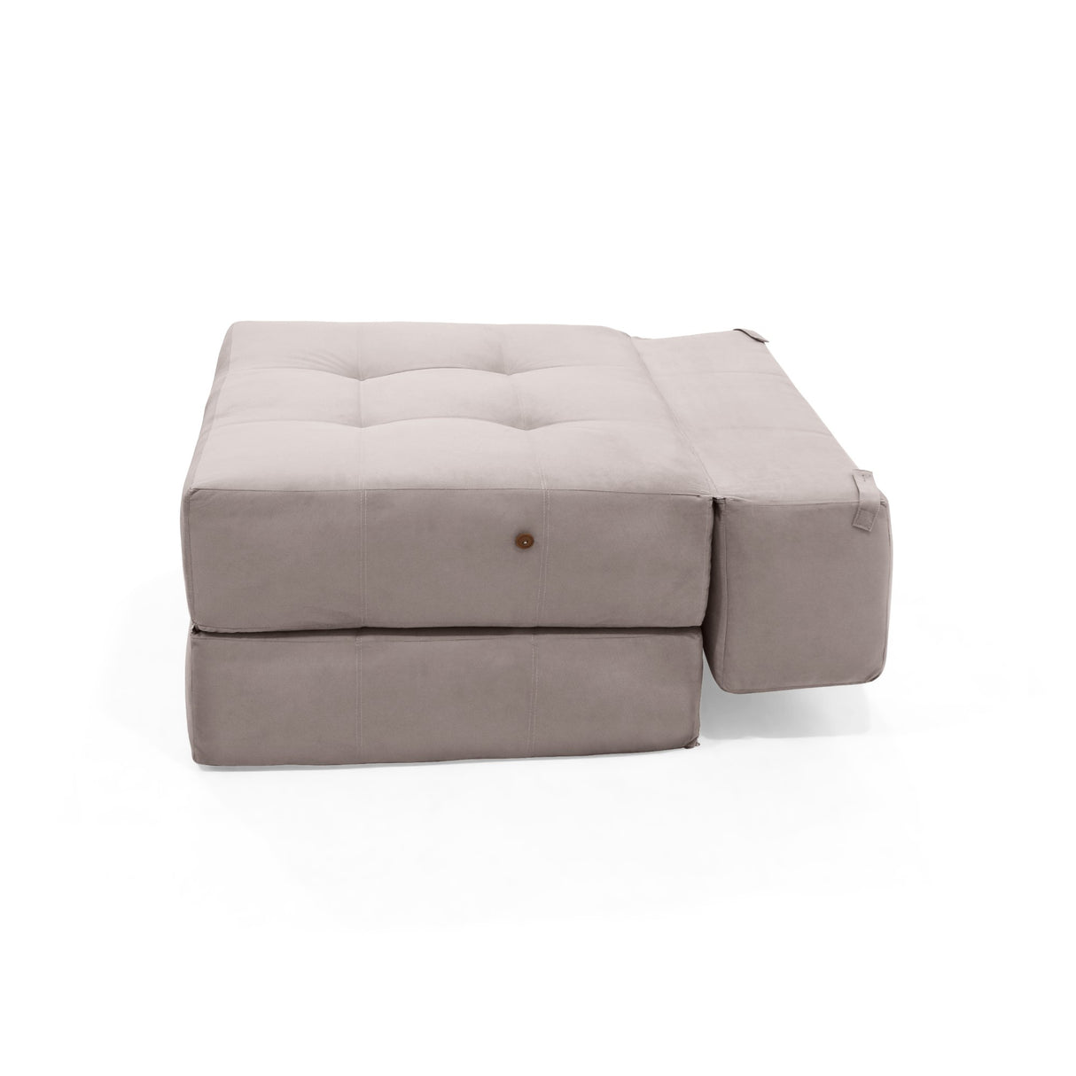 Sofá Cama Bosnia Taupe Denver 102x78cm de Un Puesto sin Apoya Brazos