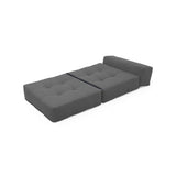 Sofá Cama Bosnia Gris Dicosta 102x78cm de Un Puesto sin Apoya Brazos