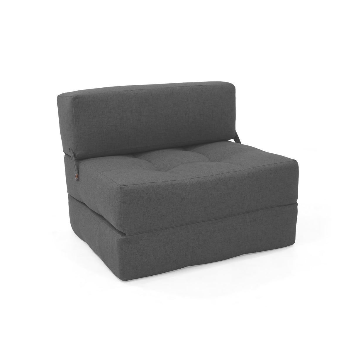 Sofá Cama Bosnia Gris Dicosta 102x78cm de Un Puesto sin Apoya Brazos