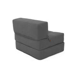Sofá Cama Bosnia Gris Dicosta 102x78cm de Un Puesto sin Apoya Brazos