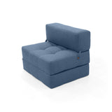 Sofá Cama Bosnia Índigo Dicosta 102x78cm de Un Puesto sin Apoya Brazos