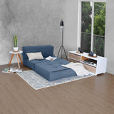 Sofá Cama Bosnia Índigo Dicosta 102x78cm de Un Puesto sin Apoya Brazos