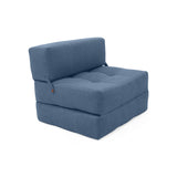 Sofá Cama Bosnia Índigo Dicosta 102x78cm de Un Puesto sin Apoya Brazos