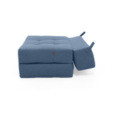 Sofá Cama Bosnia Índigo Dicosta 102x78cm de Un Puesto sin Apoya Brazos