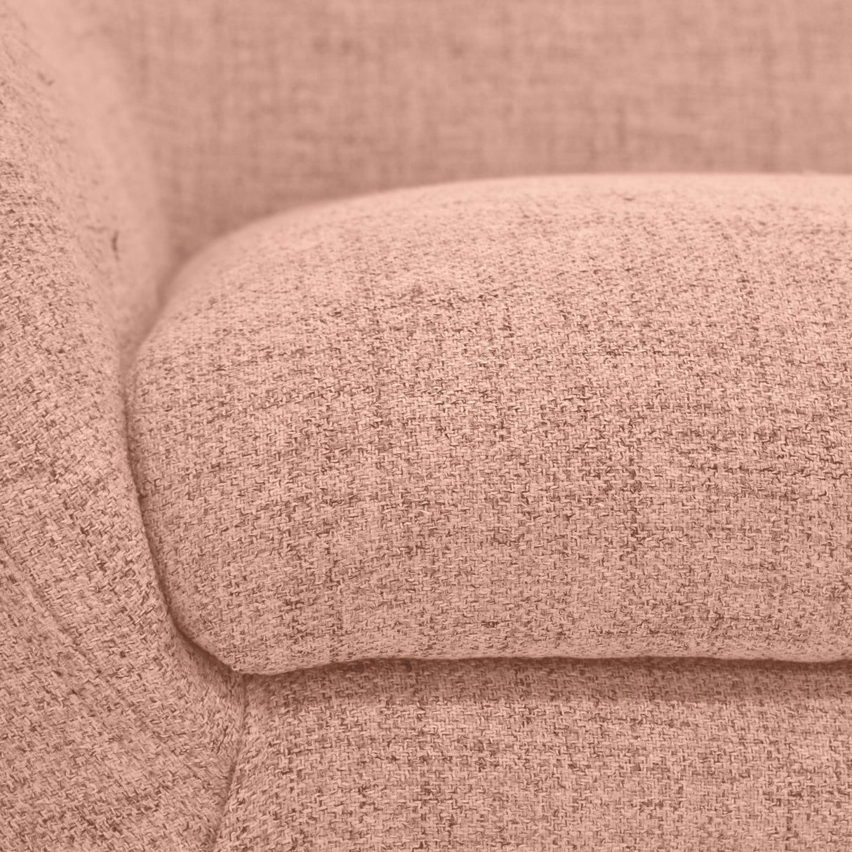 Sofá Cannes Salmón Dicosta y Matiz Natural 136x85cm de Dos Puestos sin Apoya Brazos