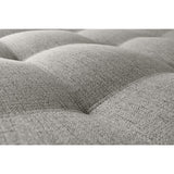Sofá Cama Gales Taupe Dicosta y Matiz Natural 180x84cm de Tres Puestos Reclinable sin Apoya Brazos