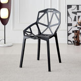 Silla para Exteriores Roxy Negro 52x81cm con Espaldar y con Apoya Brazos