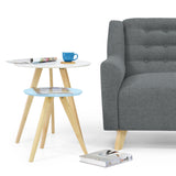 Sofá Marruecos Gris Dicosta y Matiz Natural 140x92cm de Dos Puestos con Apoya Brazos
