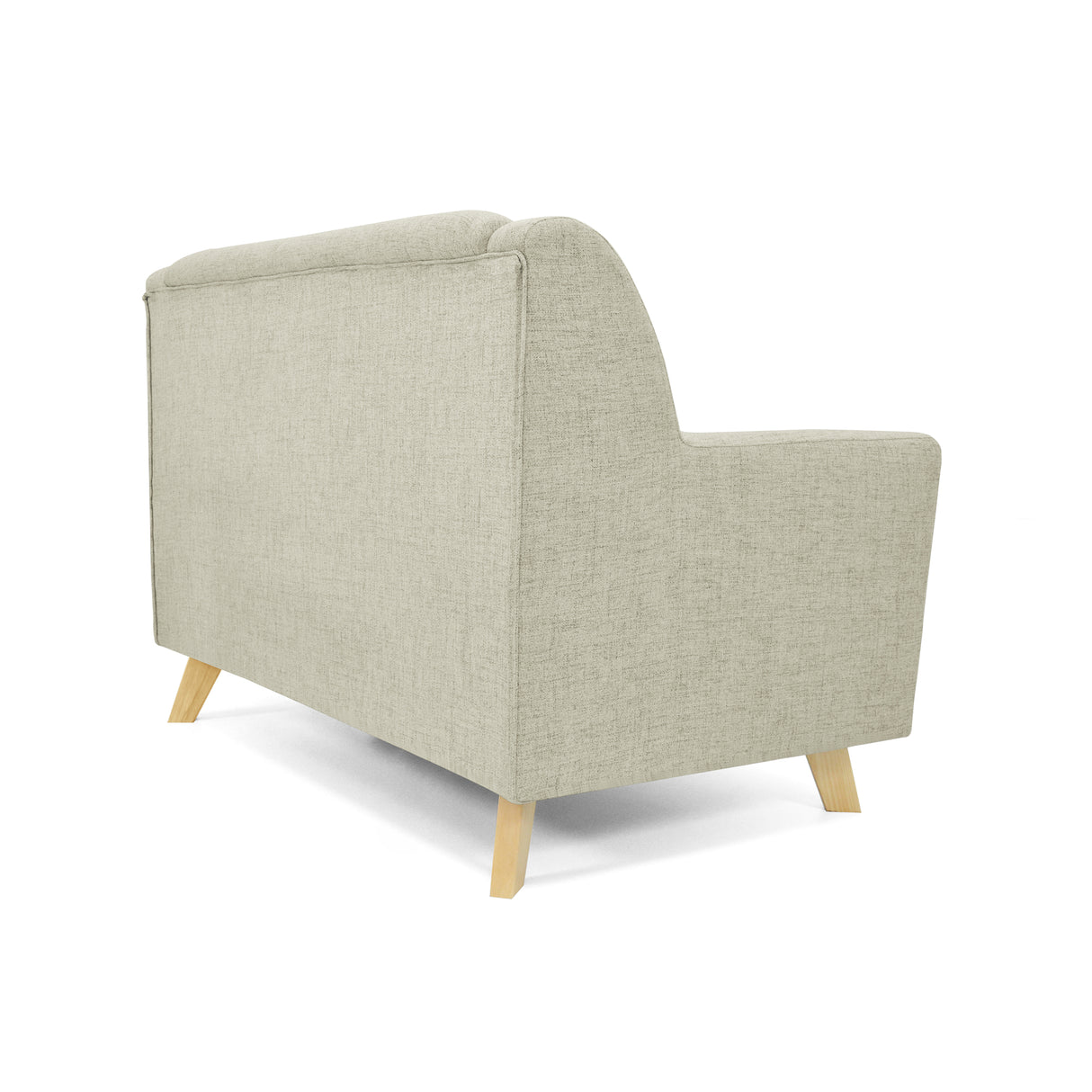 Sofá Marruecos Trigo Dicosta y Matiz Natural 140x92cm de Dos Puestos con Apoya Brazos