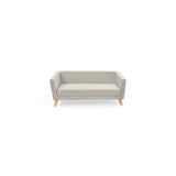 Sofá Montreal Taupe Dicosta y Matiz Natural 170x68cm de Tres Puestos sin Apoya Brazos