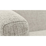Sofá Montreal Taupe Dicosta y Matiz Natural 170x68cm de Tres Puestos sin Apoya Brazos