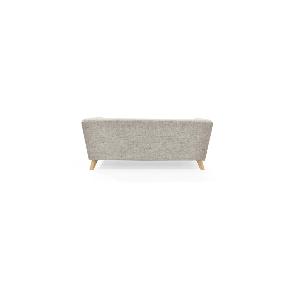 Sofá Montreal Taupe Dicosta y Matiz Natural 170x68cm de Tres Puestos sin Apoya Brazos