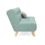 Sofá Navara Aqua Dicosta y Matiz Natural 121x82cm de Dos Puestos sin Apoya Brazos