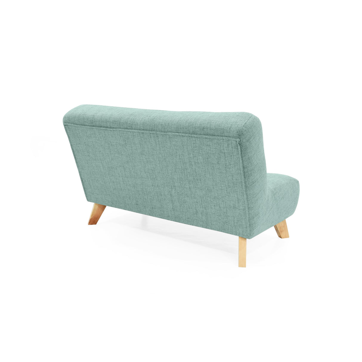 Sofá Navara Aqua Dicosta y Matiz Natural 121x82cm de Dos Puestos sin Apoya Brazos