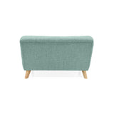 Sofá Navara Aqua Dicosta y Matiz Natural 121x82cm de Dos Puestos sin Apoya Brazos