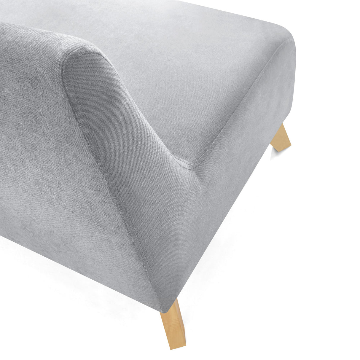 Sofá Nova Plata Denver y Matiz Natural 100x70cm de Dos Puestos sin Apoya Brazos