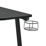 Escritorio Gamer Nova Negro 100x90cm Moderno