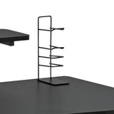 Escritorio Gamer Nova Negro 100x90cm Moderno