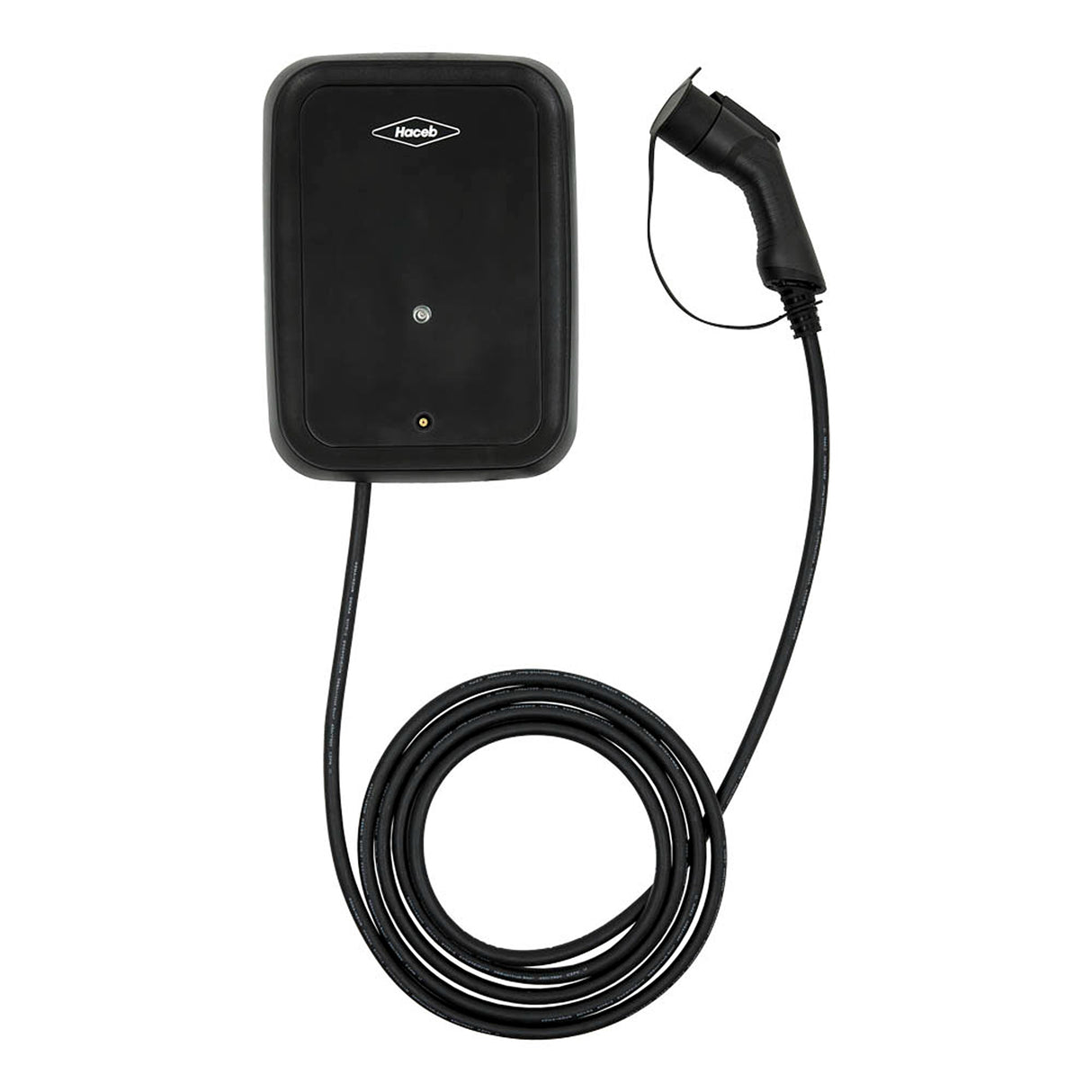 Cargador para Carros Eléctricos Haceb Tipo Americano Negro 27.5x37.3cm Tipo 1 Nivel 2 de Punto Fijo