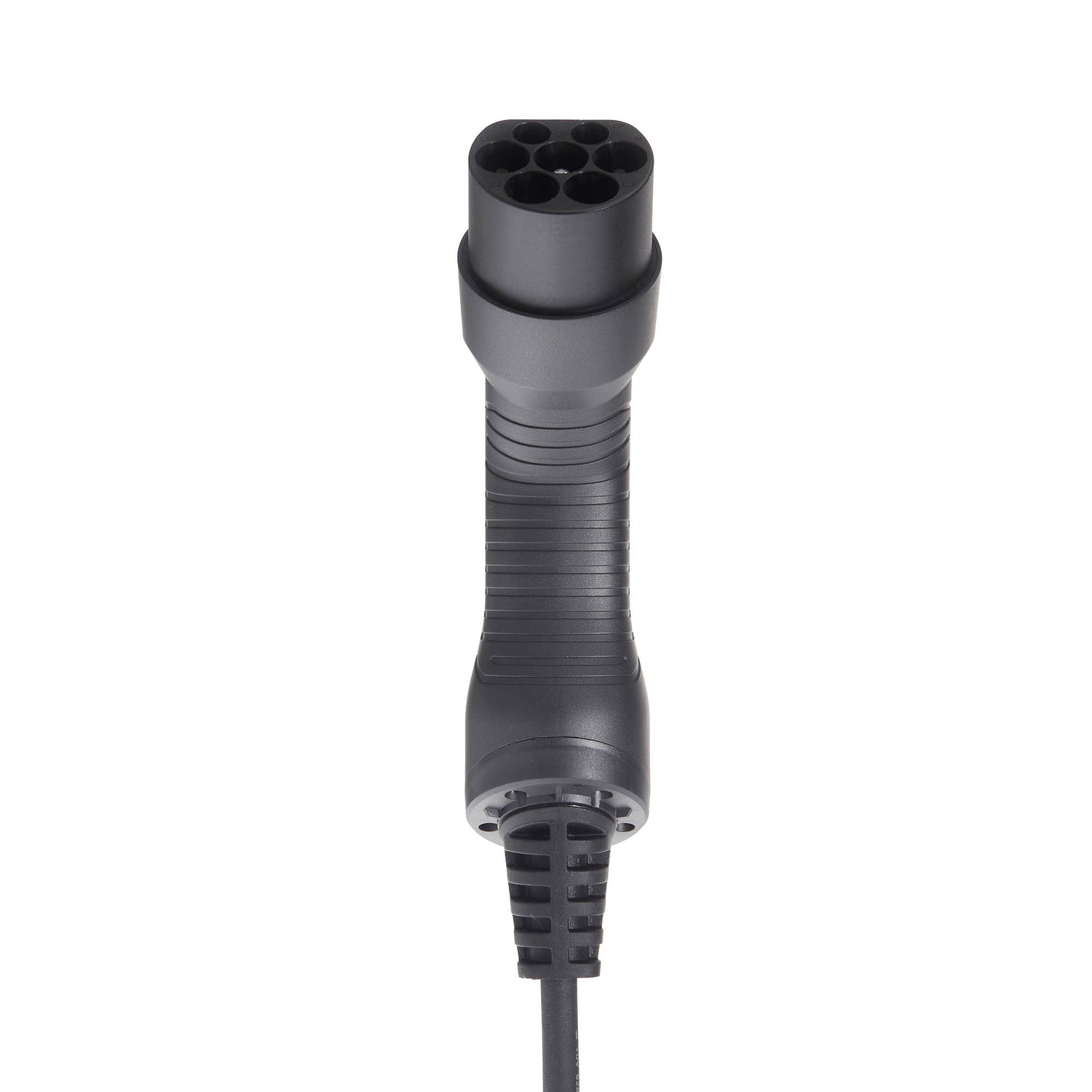 Cargador para Carros Eléctricos Haceb Tipo Chino Negro 27.5x37.3cm Nivel 2 GB/T de Punto Fijo y Cableado Directo