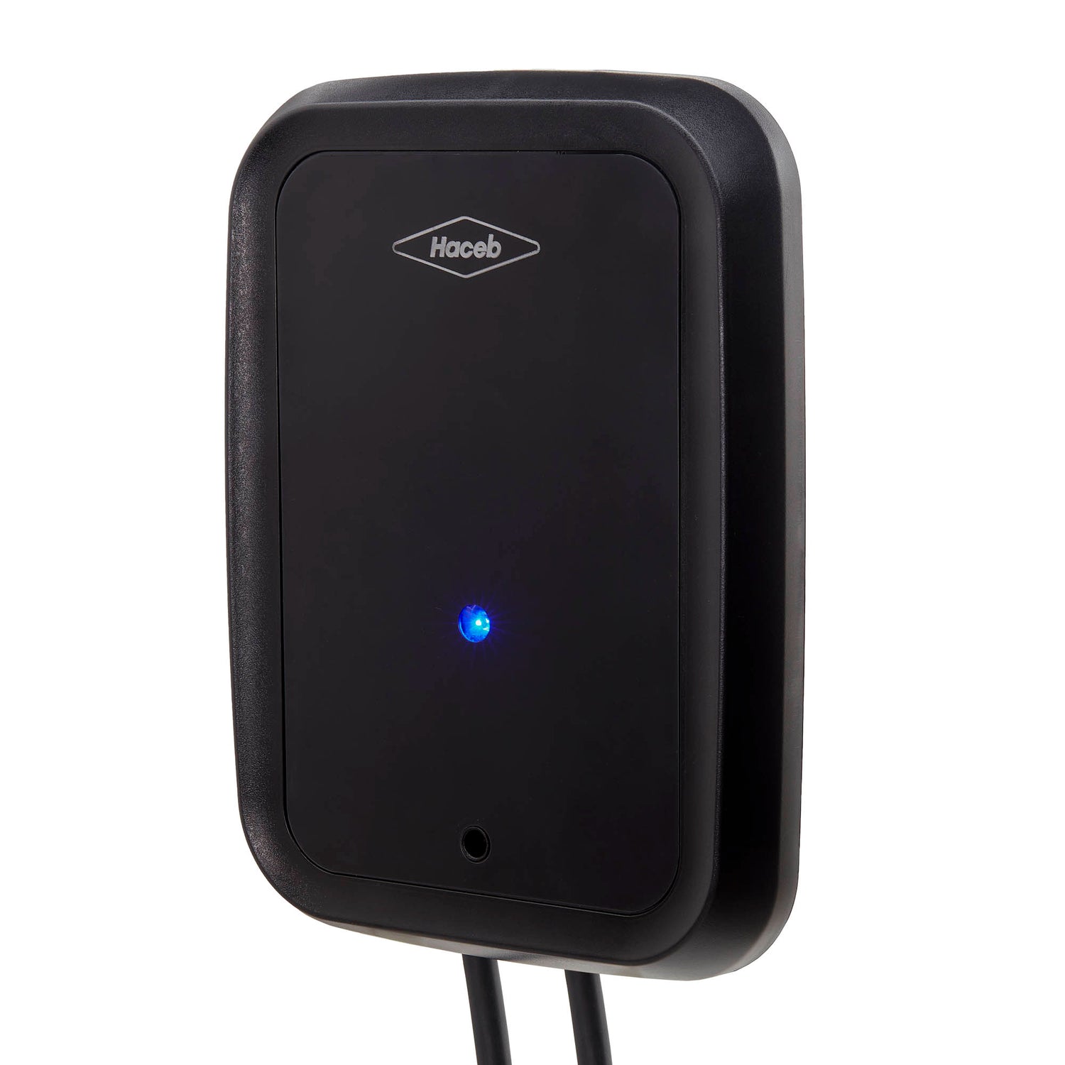 Cargador para Carros Eléctricos Haceb Tipo Chino Negro 27.5x37.3cm Nivel 2 GB/T de Punto Fijo y Cableado Directo