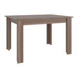 Mesa de Comedor Portofino Avellana 120x75.6cm Rectangular de Cuatro Puestos sin Sillas