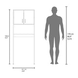 Optimizador de Baño Bath Blanco 63.1x160cm con Dos Entrepaños