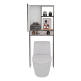 Optimizador de Baño Bath Wengue y Blanco 63.1x160.8cm con Dos Entrepaños