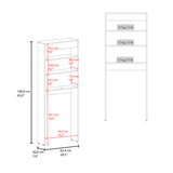 Optimizador de Baño Madrid Fresno 62.4x160cm con Un Entrepaño
