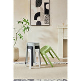 Butaco para Exteriores Maison Gris Oscuro 30x45cm sin Apoya Brazos y sin Espaldar