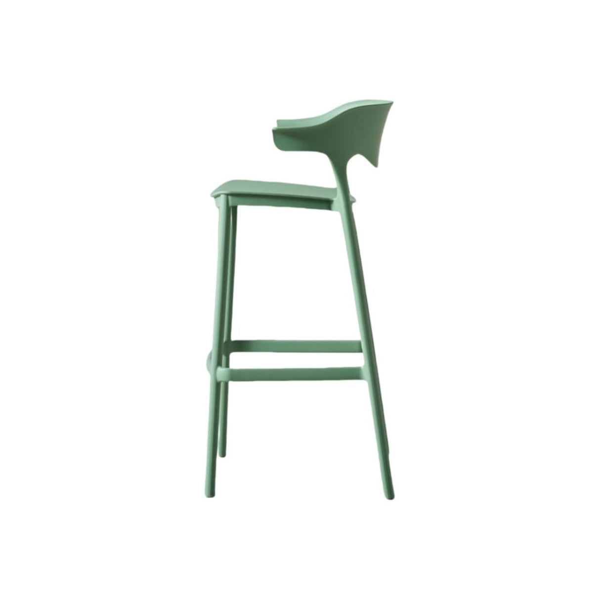Silla Bar para Exteriores Elena Oliva 49x99cm sin Apoya Brazos y con Espaldar