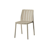 Silla para Exteriores Alice Taupe 46x80cm sin Apoya Brazos y con Espaldar