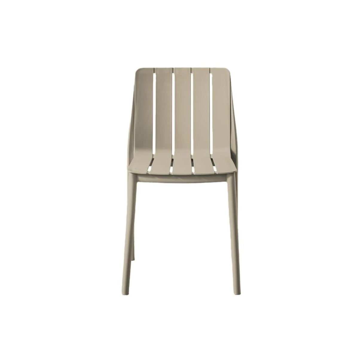 Silla para Exteriores Alice Taupe 46x80cm sin Apoya Brazos y con Espaldar