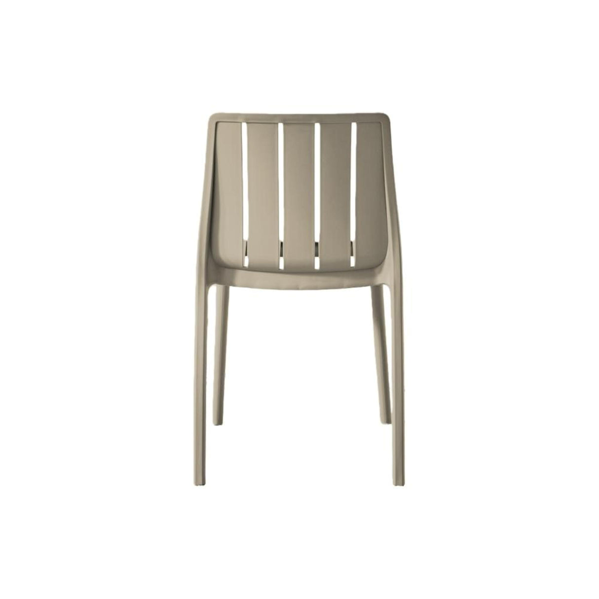 Silla para Exteriores Alice Taupe 46x80cm sin Apoya Brazos y con Espaldar