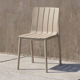 Silla para Exteriores Alice Taupe 46x80cm sin Apoya Brazos y con Espaldar