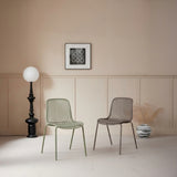 Silla para Exteriores Barcelona Blanco 50.5x82cm sin Apoya Brazos y con Espaldar