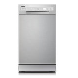 Lavavajillas Challenger Acero 44.5x82.5cm 110 Voltios con Seis Funciones Preconfiguradas