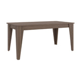 Mesa de comedor Torino Avellana 160x74cm Rectangular de Cuatro Puestos sin Sillas