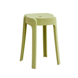 Silla para Exteriores Maison Verde Oliva 30x45cm Apilable sin Apoya Brazos y sin Espaldar