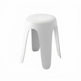 Silla para Exteriores Else Blanco 34x46.5cm Apilable sin Apoya Brazos y sin Espaldar
