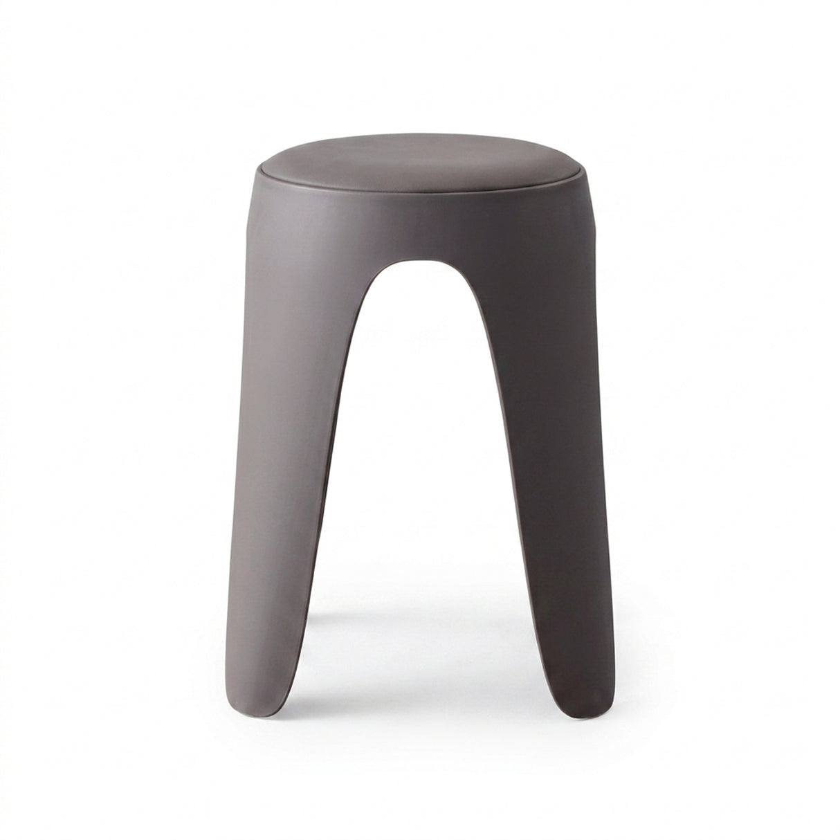 Silla para Exteriores Else Gris Oscuro 34x46.5cm Apilable sin Apoya Brazos y sin Espaldar