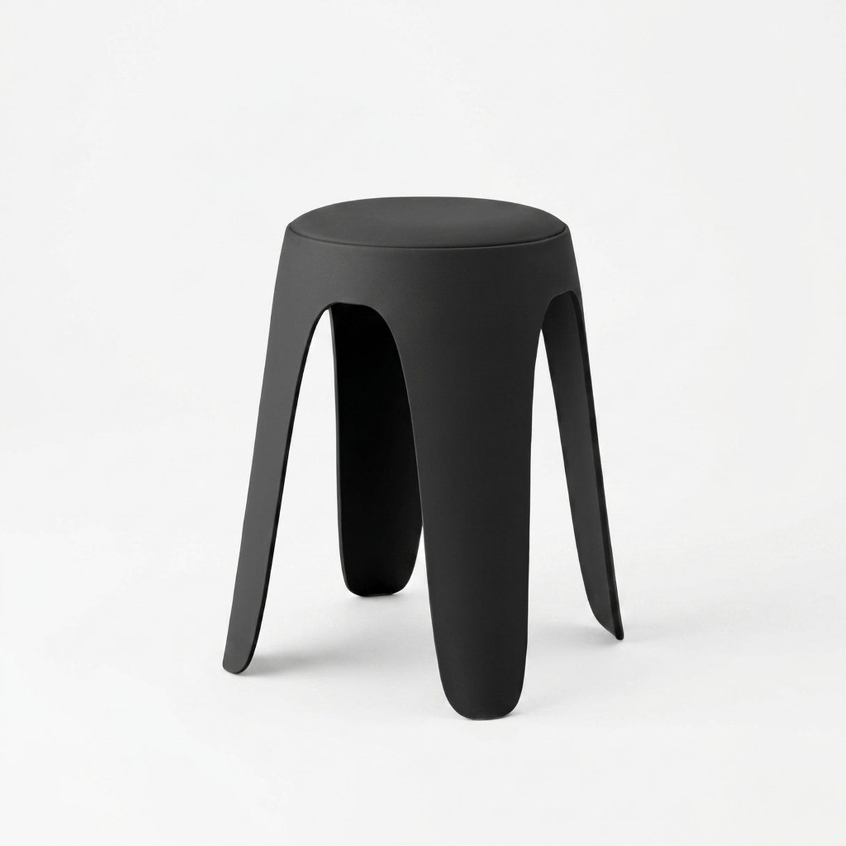 Silla para Exteriores Else Negro 34x46.5cm Apilable sin Apoya Brazos y sin Espaldar