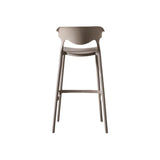 Silla Bar para Exteriores Elena Taupe 49x99cm sin Apoya Brazos y con Espaldar