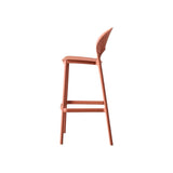 Silla Bar para Exteriores Paraiso Terracota 49x105cm sin Apoya Brazos y con Espaldar