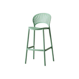 Silla Bar para Exteriores Paraiso Verde Olivo 49x105cm sin Apoya Brazos y con Espaldar