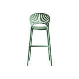 Silla Bar para Exteriores Paraiso Verde Olivo 49x105cm sin Apoya Brazos y con Espaldar