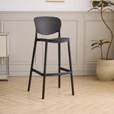 Silla Bar para Exteriores Rio Negro 49x103cm sin Apoya Brazos y con Espaldar