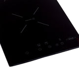 Estufa de Inducción para Empotrar Haceb Negro 29x52cm 220 Voltios para Electrico con Dos Quemadores y con Pantalla Digital