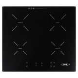 Estufa de Inducción para Empotrar Haceb Negro 59x52cm 220 Voltios para Electrico con Cuatro Quemadores y con Pantalla Digital