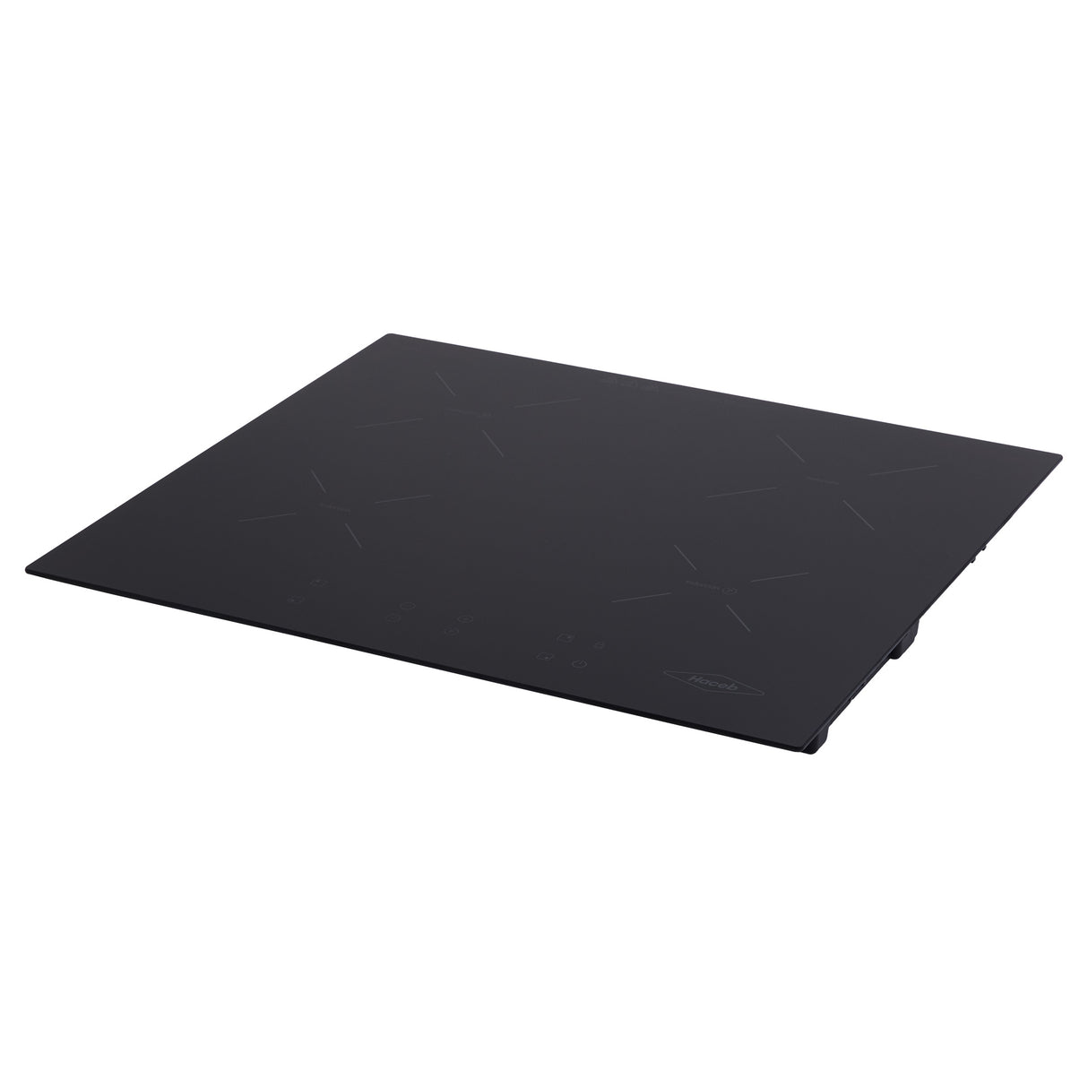 Estufa de Inducción para Empotrar Haceb Negro 59x52cm 220 Voltios para Electrico con Cuatro Quemadores y con Pantalla Digital